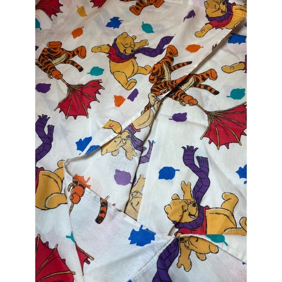 Vintage Disney Winnie The Pooh & Tigger Pillowcase Standard Size Lg 1996 Bedding - Picture 4 of 8